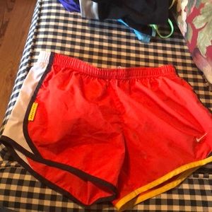 Girls athletic shorts